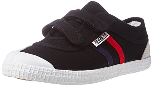 kawasaki Unisex Retro-Schuh mit Klettverschluss Sneaker, 1001 Schwarz, 39 EU von Kawasaki