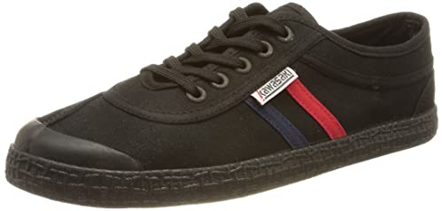 kawasaki Unisex Retro Canvas Shoe Low-top, 1001S Black Solid, 46 EU von Kawasaki