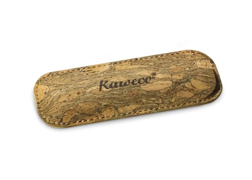 Kaweco Eco Korkleder 2er Etui Sport I Stifte Etui passend für die Sport Serie I Schreibetui aus veganem Kork-Leder I schicke & Klassische Stifttasche I Stiftetui 12 x 4,7 cm von Kaweco