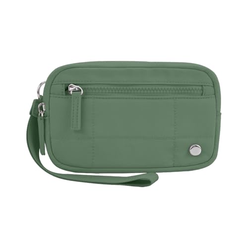Armband-Geldbörse, Handgelenk-Geldbörse - Tragbare Clutch-Geldbörse - Reise-Kleingeldtasche, Münzhalter, Telefon-Organizer, Münzgeldbörse mit Reißverschluss für Bankkarten und Kleingeld von Kaxenig