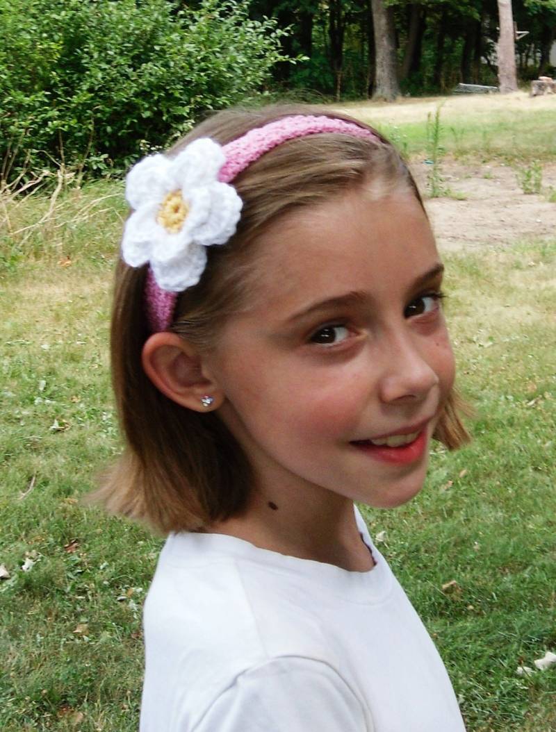 Rosa Gehäkelte Stretch Stirnband Mit Verstellbarem Gehäkelt Weiß Und Gelb Blume Beliebige Größe Rosa Gehäkelte Stretch Stirnband Mit Verstellbarem Gehäkelt Weiß Und Gelb Blume Beliebige Größe von KayaLuCreations