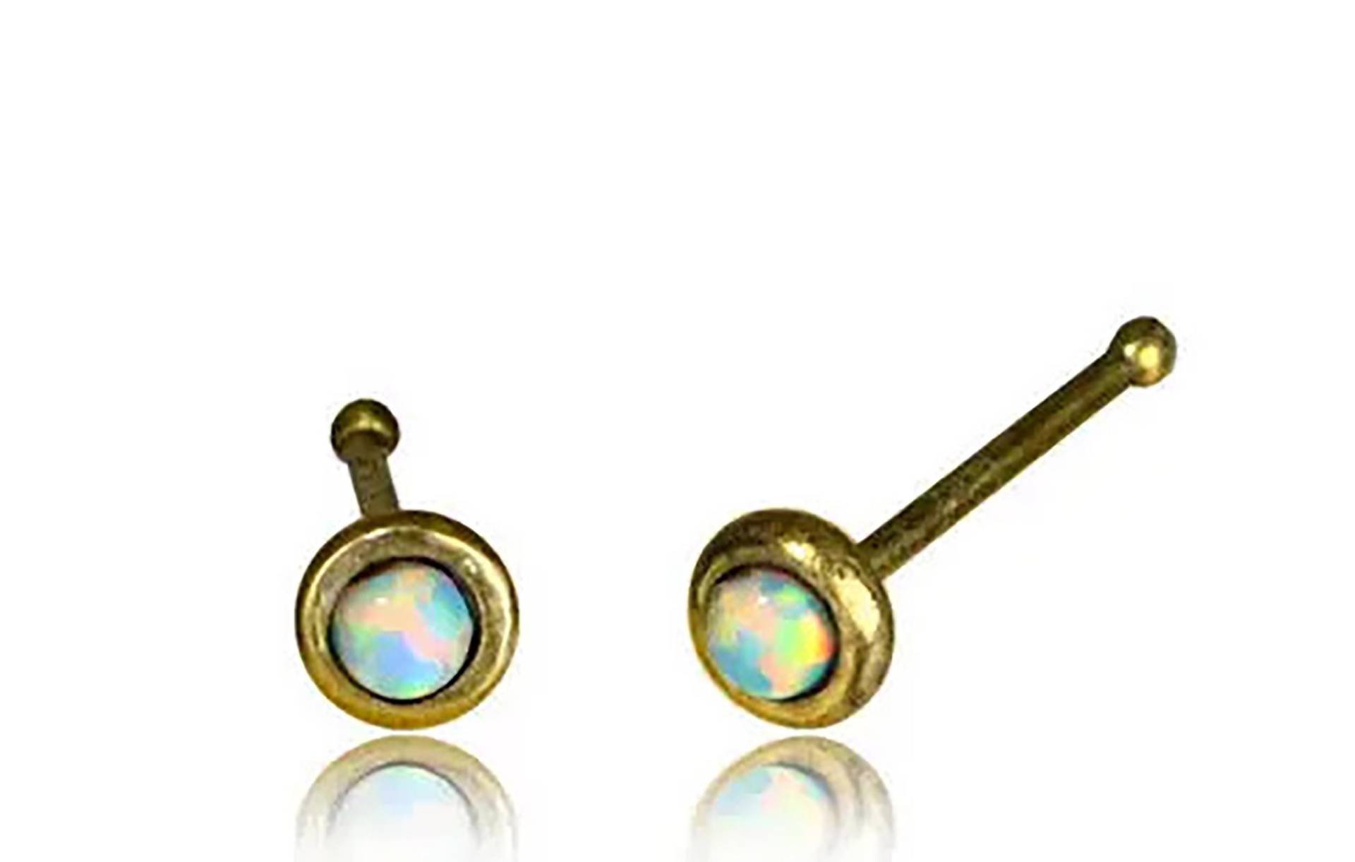 Opal-Juwel, Türkis, Onyx-Edelstein, Gold-Nasenpiercing, Nostril-Piercing, Nasenpiercing, Halbedelstein, Nasenpiercing Opal-Juwel, Türkis, Onyx-Edelstein, Gold-Nasenpiercing, Nostril-Piercing, Nasenpiercing, Halbedelstein, Nasenpiercing von KayaMovement