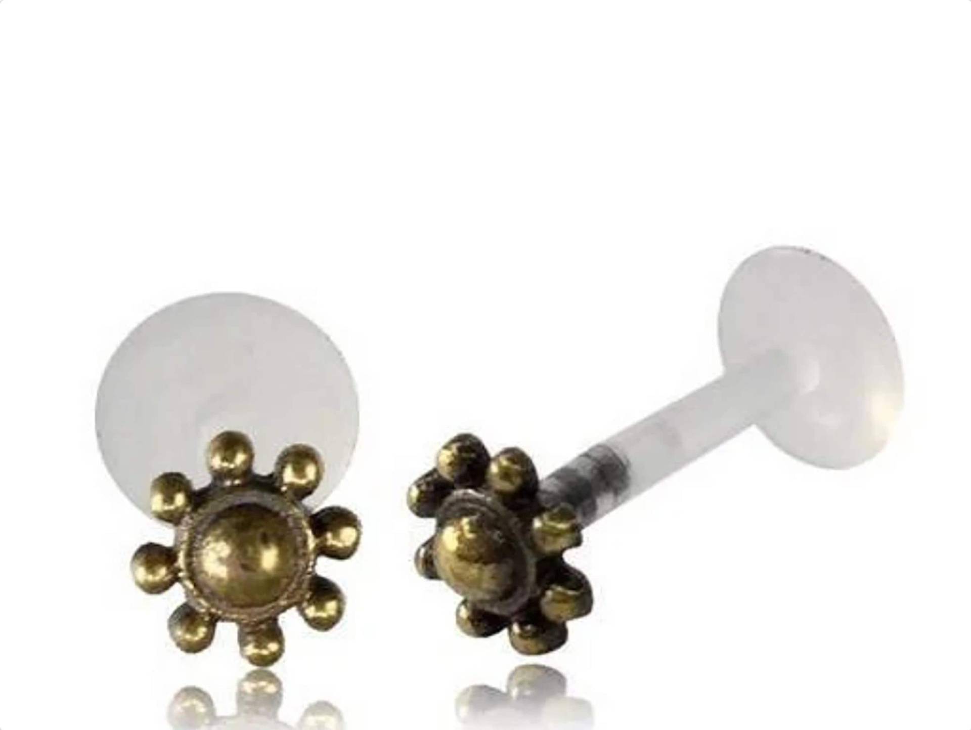 Verzierter Mandala Labret Ohrstecker - Medusa & Tragus Piercing Floraler Körperschmuck Verzierter Mandala Labret Ohrstecker - Medusa & Tragus Piercing Floraler Körperschmuck von KayaMovement