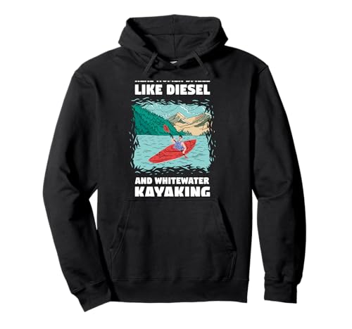 Echte Frauen riechen wie Diesel & Wildwasser-Kajakfahren Pullover Hoodie Echte Frauen riechen wie Diesel & Wildwasser-Kajakfahren Pullover Hoodie von Kayak Whitewater Kayaking Present