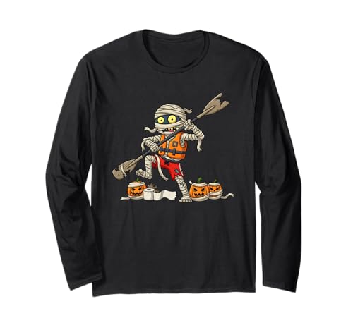 Lustiges Kajak Kajak Mama Kürbis Halloween Kinder Herren Damen Langarmshirt Lustiges Kajak Kajak Mama Kürbis Halloween Kinder Herren Damen Langarmshirt von Kayaking Lovers Cute Halloween Outfit for Boy Girl