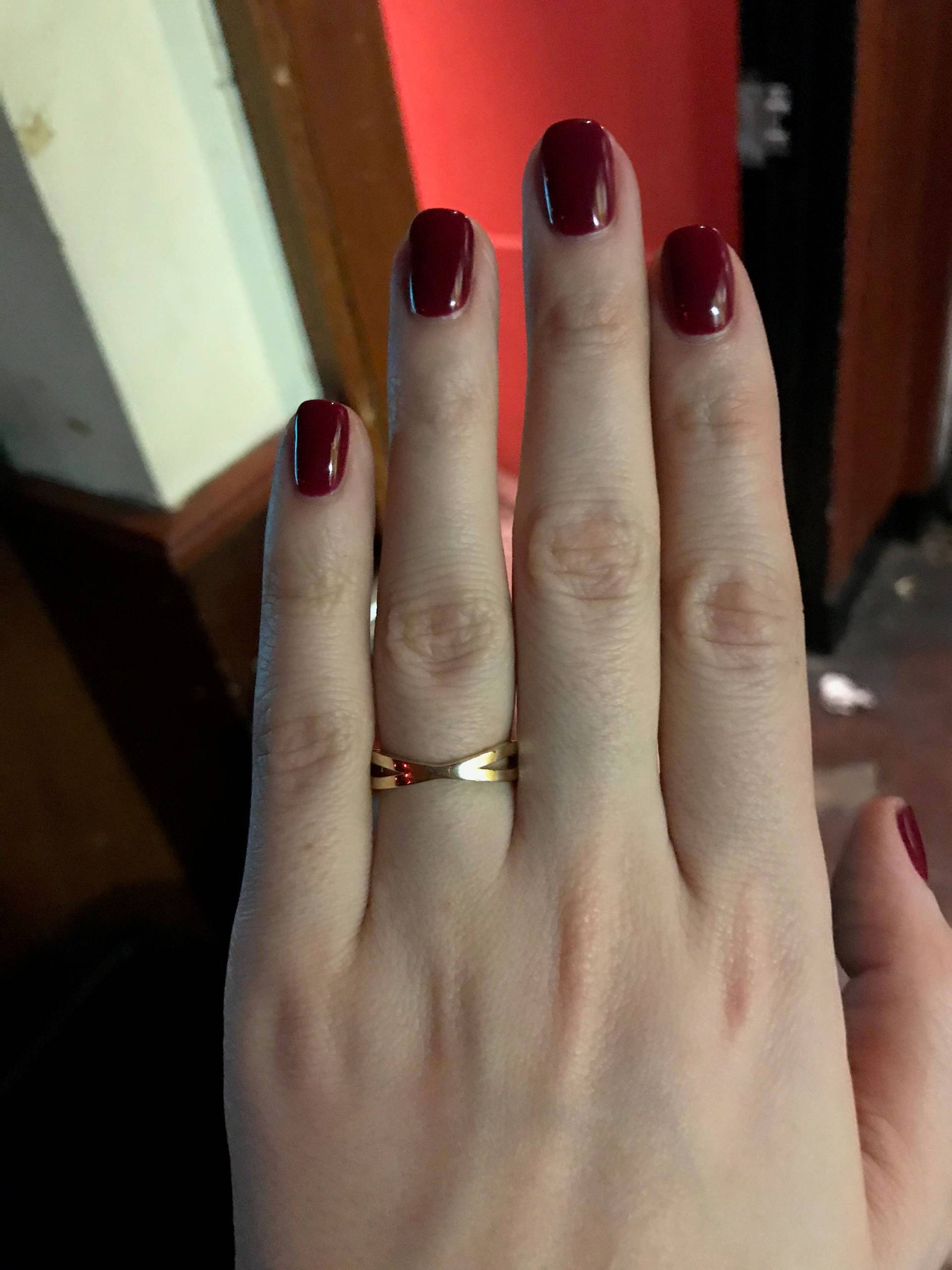 Kreuz Ring. Trauring. Gelbgold. Stapelbarer Jubiläumsring von Kayasbling