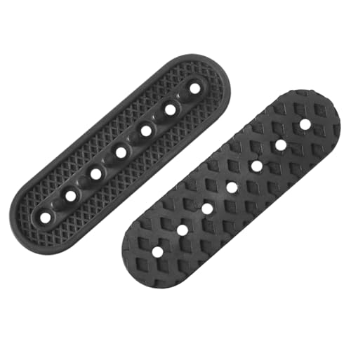 Kayfg 2er-Pack Hutverlängerungen, 3D-Gedrucktes Hutgrößenverlängerungszubehör, Löcher Verstellbare Kappenverlängerung für Halbe Größe, Schwarz von Kayfg