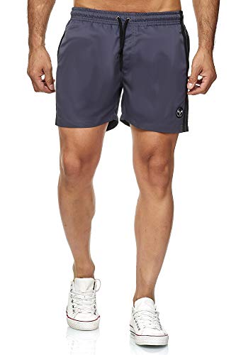 Kayhan Herren Badeshort Surfer, Grey XXL von Kayhan