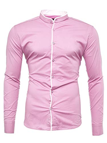 Kayhan Herren Hemd Barcelona Rosa 3XL von Kayhan