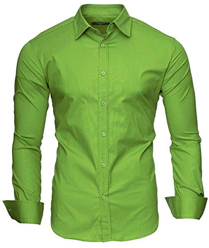 Kayhan Langarmhemd A.L.T Apfelgrün 3XL von Kayhan