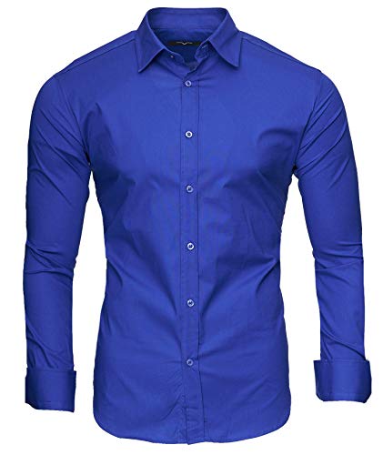 Kayhan Langarmhemd A.L.T Blau 5XL von Kayhan