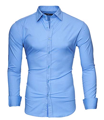 Kayhan Langarmhemd A.L.T Hellblau XL von Kayhan