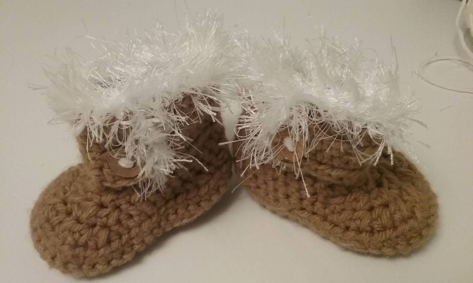 Baby "Ugg" Stiefel Baby "Ugg" Stiefel von KaylaWhoCreations