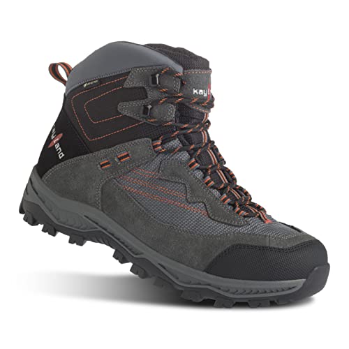 Kayland Herren Eclipse Gtx Hiking Shoe, Dark Grey Orange, 46 EU von Kayland