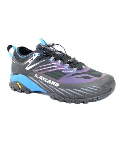 Kayland 018022455 DUKE GTX Hiking shoe Herren BLACK BLUE EU 39 von Kayland