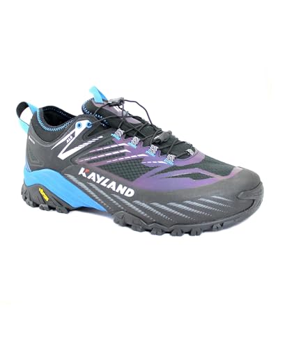 Kayland 018022455 DUKE GTX Hiking shoe Herren BLACK BLUE EU 40 von Kayland