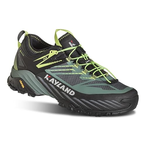 Kayland 018022460 DUKE GTX Hiking shoe Herren BLACK GREEN EU 42.5 von Kayland