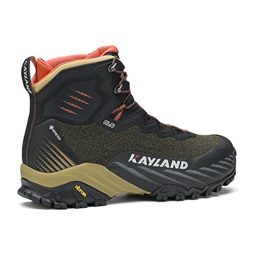 Kayland 018022485 DUKE MID GTX Hiking shoe Herren BLACK OCHER EU 40 von Kayland