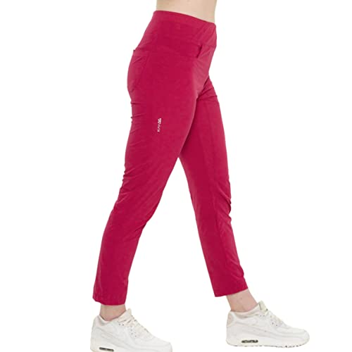 Kaymountain Damen Trekking Wander Outdoor Hose 7/8 Madeira Ultra Leicht Pink Berry 38 von Kaymountain