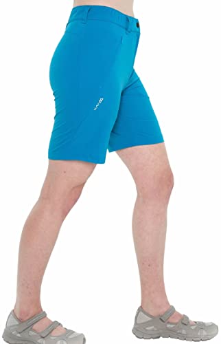 Kaymountain Damen Trekking Wander Outdoor Shorts Hose kurz Ibiza Ultra Leicht Pacific 36 von Kaymountain