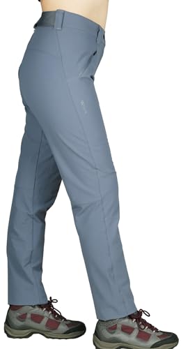 Kaymountain Damen Trekking Wander Outdoor Hose SAAS Fee Hybrid Thermo Sky Blue 46 von Kaymountain