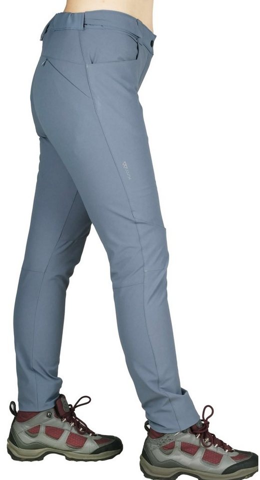 Kaymountain Trekkinghose Damen Wander Outdoor Hose Arosa Hybrid four Season Sky Blue 36 von Kaymountain