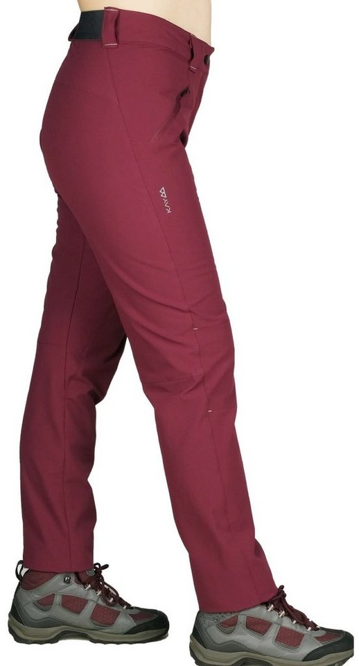 Kaymountain Trekkinghose Damen Wander Outdoor Hose Saas Fee Hybrid Thermo Rubin 36 von Kaymountain