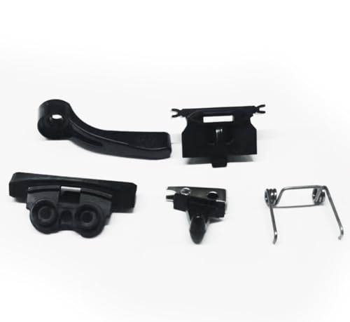 Kaynway 5 Stück Haarschneidemaschine Zubehör Reparaturteile Haarschneidemaschine Einstellhebel Verriegelungsplatte Schalter Knopf Federspannung Nockenfolger Professional für Wahl Magic Clip 8148 8591 von Kaynway