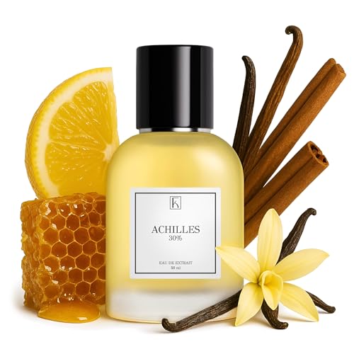 KAZAAR - ACHILLES - 50ml - Extrait de Parfum für Herren - Elegante Duftnoten von süßen Blüten & Gewürzen - mit 30% Duftöl-Anteil bis zu 12h lang anhaltender Duft - aus Schweizer Manufaktur von Kazaar