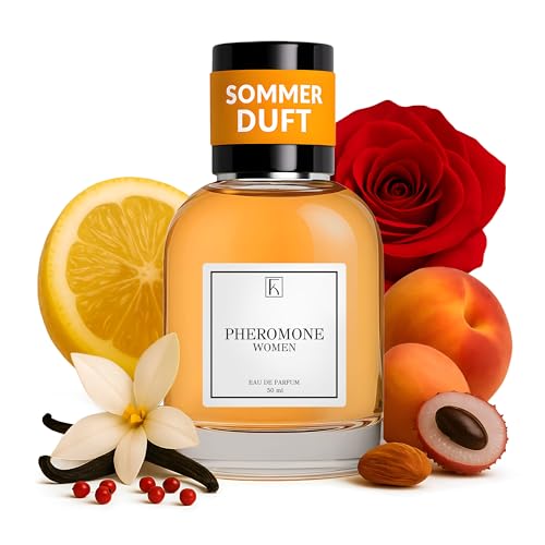 KAZAAR - WOMEN's PHEROMONE PERFUME - 50ml - Eau de Parfum für Damen - natürliche Botenstoffe für den einzigartigen Duft - mit 20% Parfümöl bis zu 8h lang anhaltender Duft - aus Schweizer Manufaktur von Kazaar