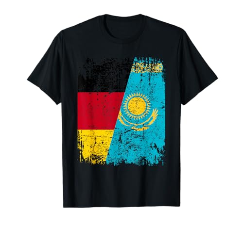 KASACHSTAN DEUTSCHLAND Flagge | Damen Herren Kinder | Kazakh T-Shirt KASACHSTAN DEUTSCHLAND Flagge | Damen Herren Kinder | Kazakh T-Shirt von Kazakhstan Family Shop