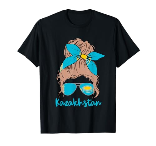 Kasachstan Girl Kasachstani Mädchen Helles Haar Blond T-Shirt von Kazakhstan Girl Kazakhstani girl Light Hair Blonde