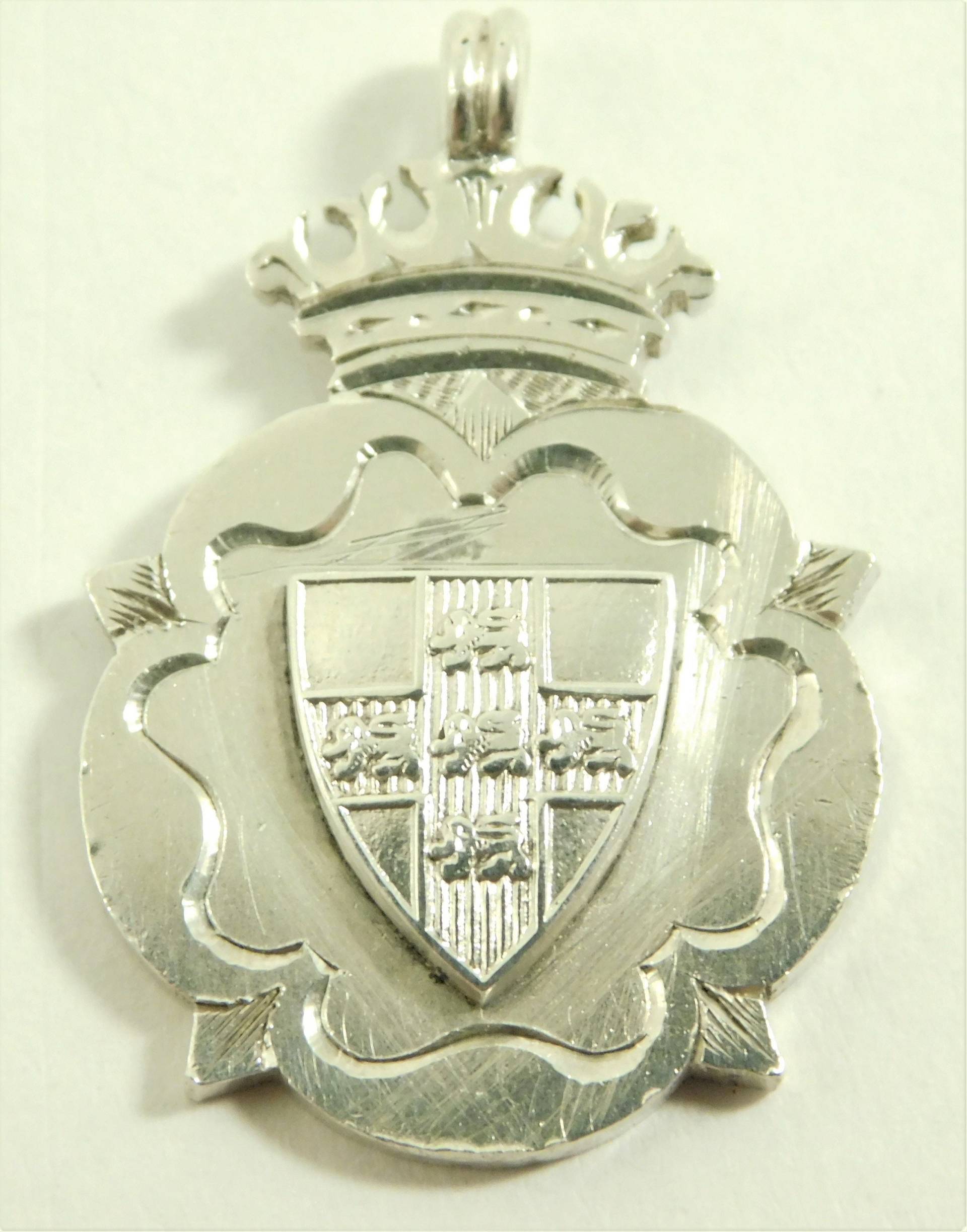 Antike Edwardian Massive Silber Taschenuhr Fob Medaille 1907 Von Fattorini | 15595 Antike Edwardian Massive Silber Taschenuhr Fob Medaille 1907 Von Fattorini | 15595 von Kazeran