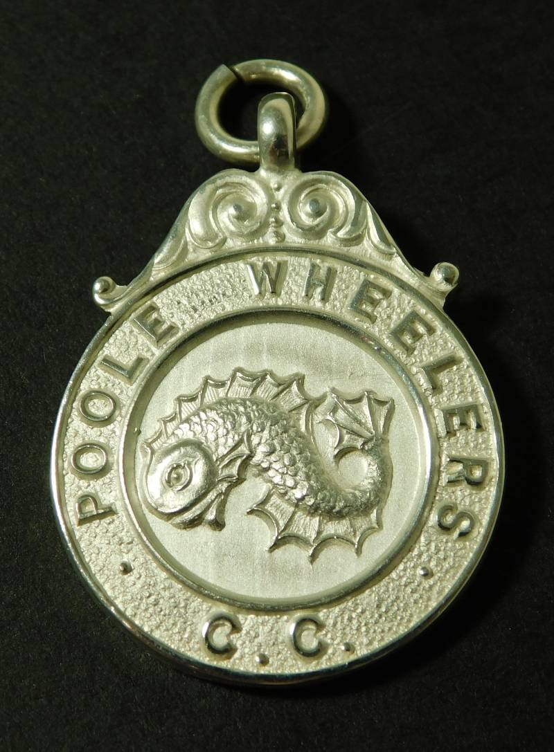 Vintage Poole Wheelers Radfahren Massiv Silber Taschenuhr Medaille Fob 1957 M Mead | 16265 Vintage Poole Wheelers Radfahren Massiv Silber Taschenuhr Medaille Fob 1957 M Mead | 16265 von Kazeran