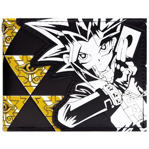 Kazuki Takahashi Yu-Gi-Oh! Millennium-Auge Geldbörse/Geldbeutel Zweifach Faltbarer Ausweis- & Kartenhalter, Schwarz Kazuki Takahashi Yu-Gi-Oh! Millennium-Auge Geldbörse/Geldbeutel Zweifach Faltbarer Ausweis- & Kartenhalter, Schwarz von Kazuki