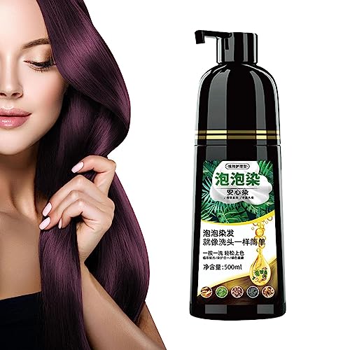 Haarfärbe-Shampoo für Frauen | Langanhaltendes Haarfarbshampoo | Farbshampoo, langanhaltendes Selbstpflege-DIY-Haarfärben, einfaches Haarfärben, Haarfärbe-Shampoo Kazuko von Kazuko