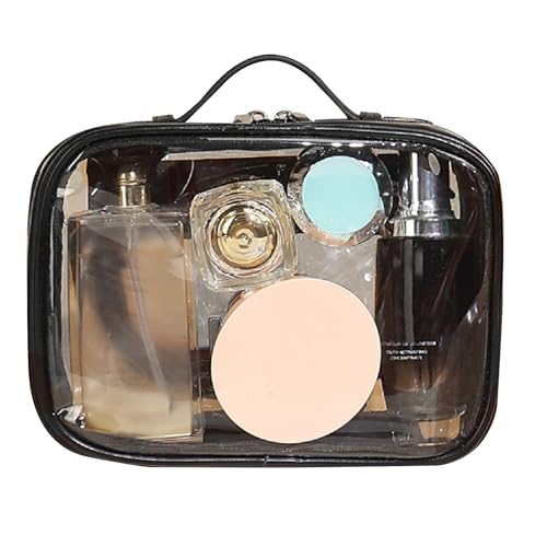 Kazuko Reisekosmetiktasche, Reise-Organizer-Tasche für Damen, 2-stufiger Make-up-Koffer-Organizer, Reisetasche mit großem Fassungsvermögen für Hautpflege, Shampoo, Toilettenartikel, Frauen, Mädchen, von Kazuko
