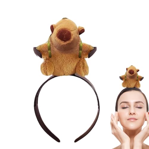 Tier-Stirnbänder, süßes Tier-Haarband - Makeup Stirnband Tier | Lustiges Haarband, bequeme Gesichts-Requisiten, weiches Stirnband für Bühnenaufführungen für Frauen und Mädchen von Kazuko