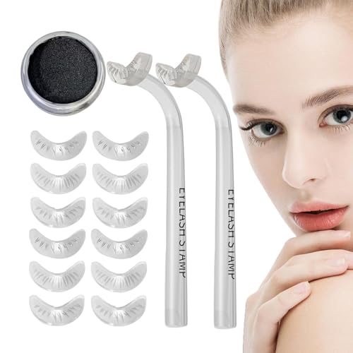 Unterer Wimpern Stempel DIY Untere Wimpernverlängerung Für Natürliches Aussehen,Augen Make-up Werkzeug, Make-up-Zubehör Für MädchenFür Make-up Anfänger von Kazuko