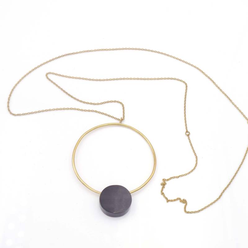 Messingkette Lang Handgearbeitet Aus Recyclingmaterial Bawa Kenia Messingkette Lang Handgearbeitet Aus Recyclingmaterial Bawa Kenia von KazuriGermany