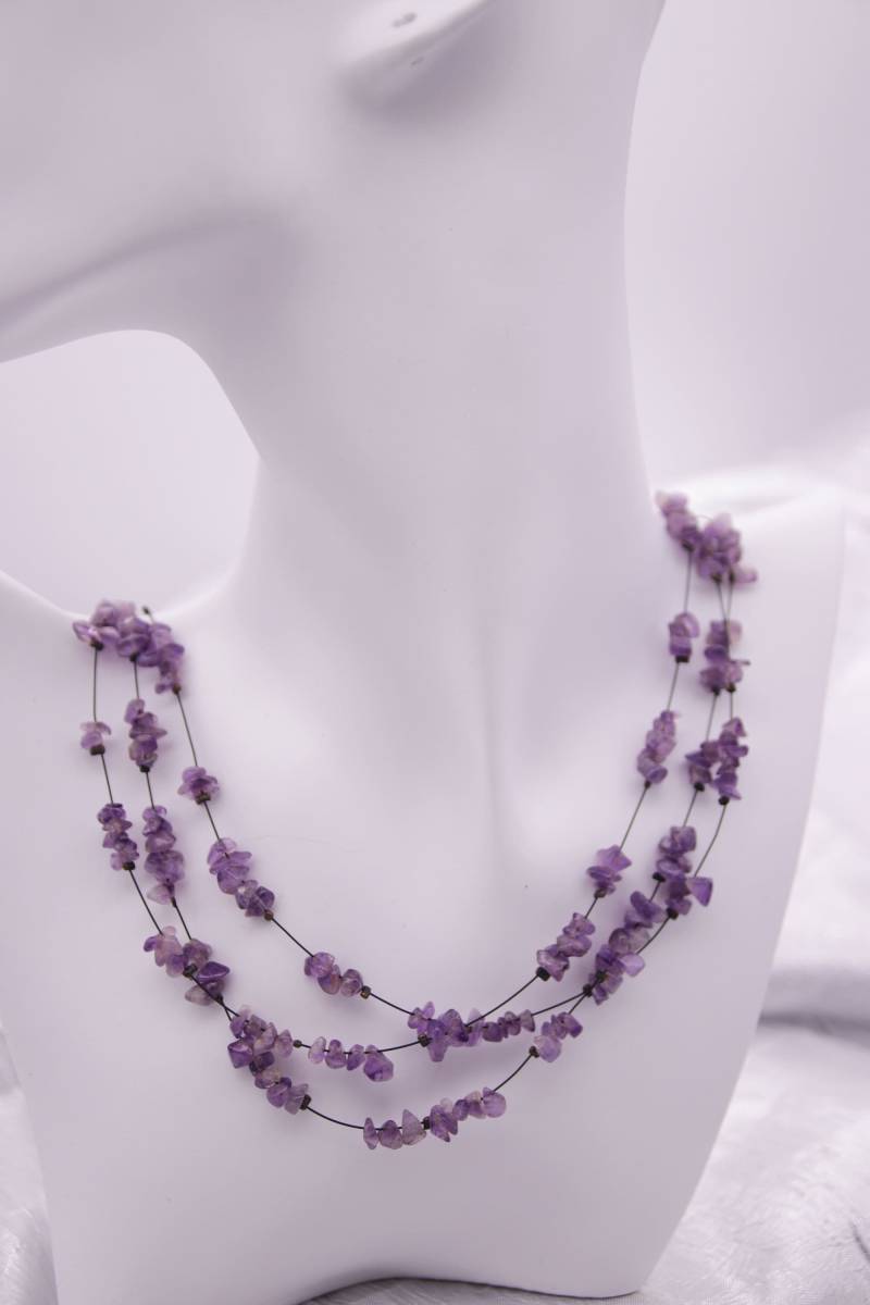Amethystkette 3-Lagig von Kazzerls