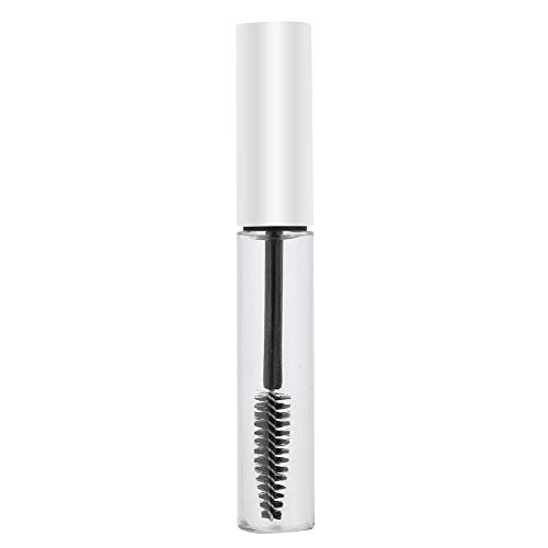 Kcabrtet 5 Farben, 10 Ml, Leere Mascara-Röhre Mit Wimpernstab, Leere Mascara-Behälterflasche(White) von Kcabrtet