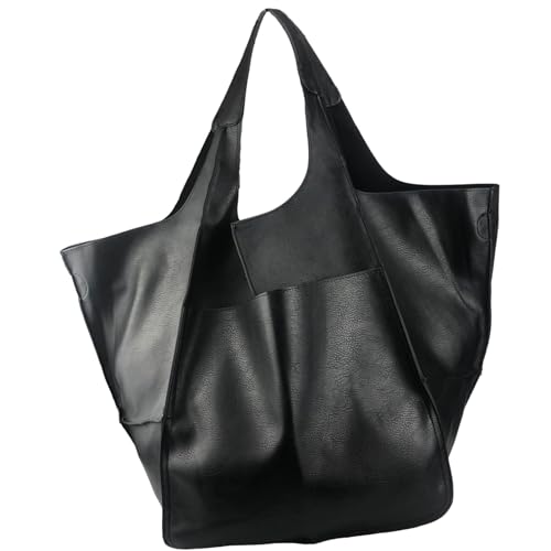 Tote Bag-Tote Tasche Crossbody Tote Handtasche, Tote Bag Damen mit Reißverschluss, Tragetaschen Umhängetasche Schultertasche Shopper Henkeltasche für Tägliche Arbeit, Schulausflüge und Einkäufe von Kcomotee