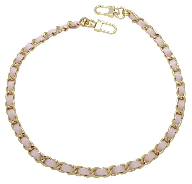 K-Craft Bsg01 Geldbörse Kette Lederband Gold Mit Pinkem Griff Schulter Crossbody Handtasche Ersatz von KcraftTheShop