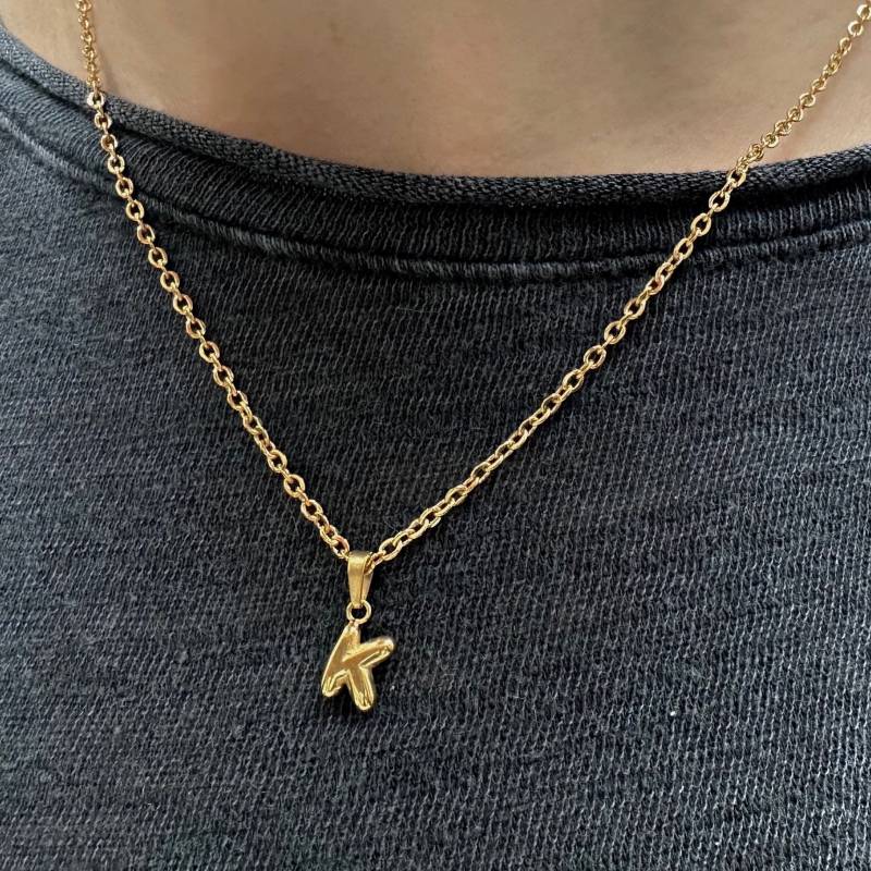 Puffy Initial Mini Bubble Letter Gold Gefüllt Kettenhalskette Edelstahl Puffed Blob Personalisierte Halskette Handgemachtes Individuelles Geschenk Puffy Initial Mini Bubble Letter Gold Gefüllt Kettenhalskette Edelstahl Puffed Blob Personalisierte Halskette Handgemachtes Individuelles Geschenk von KeachainsJewelry