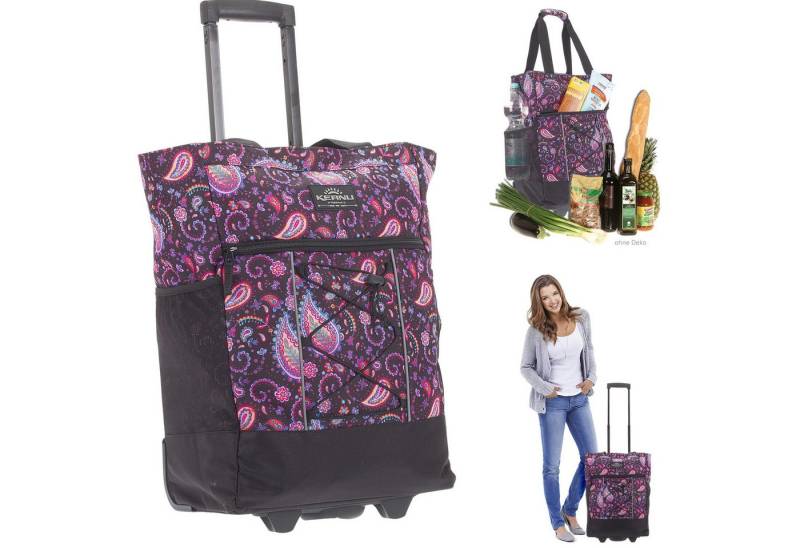 Keanu Bags Einkaufstrolley Shopping Trolley Einkaugfsroller Trinity, Saunatrolley Einkaufskorb Trolly Trinity von Keanu Bags