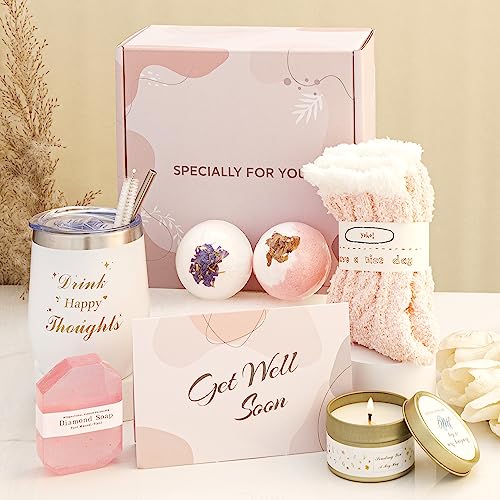 Gute Besserung Geschenke für Frauen, Pflegepaket für sie, Geschenkkorb für kranke Freunde, Umarmung in einer Box, Entspannung, Spa-Badeset für sie, Damen, Verwöhnkorb-Sets für Mutter, Freunde, Gute Besserung Geschenke für Frauen, Pflegepaket für sie, Geschenkkorb für kranke Freunde, Umarmung in einer Box, Entspannung, Spa-Badeset für sie, Damen, Verwöhnkorb-Sets für Mutter, Freunde, von Kebestry