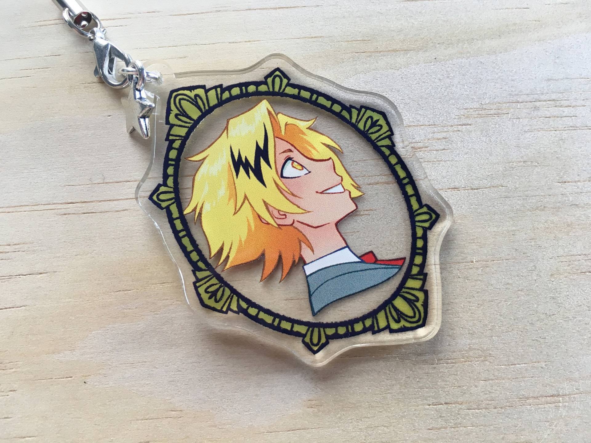 Kaminari Denki Held Cameo Portrait Charm Kaminari Denki Held Cameo Portrait Charm von Kecky