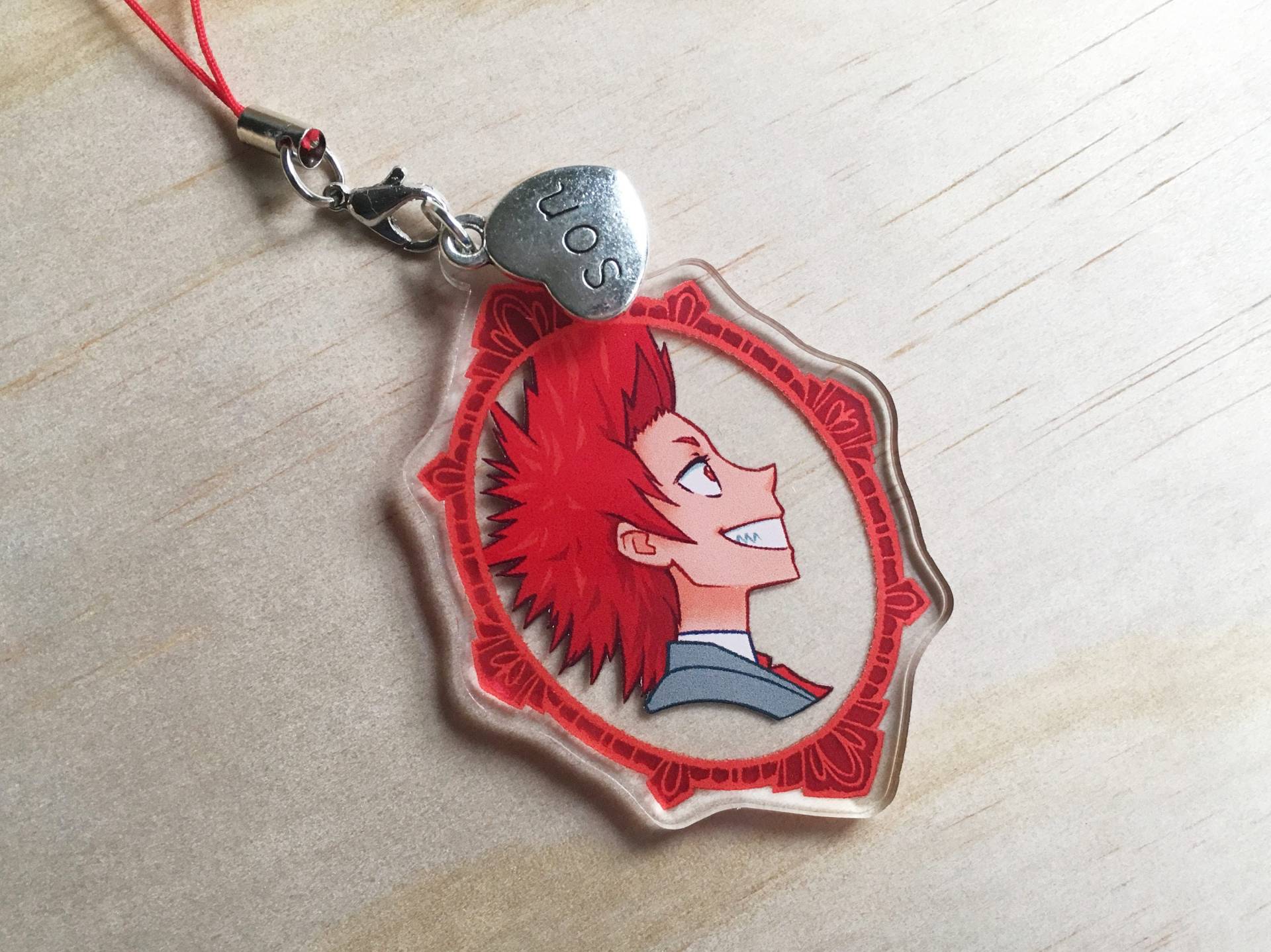 Kirishima Hero Cameo Portrait Charm Kirishima Hero Cameo Portrait Charm von Kecky