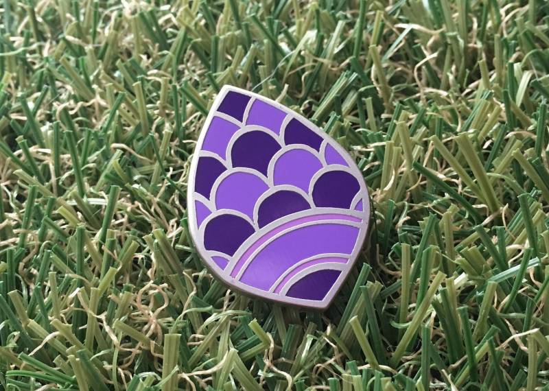 Sylvania Fisch Hexe Symbol Emaille Pin Sylvania Fisch Hexe Symbol Emaille Pin von Kecky